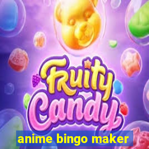 anime bingo maker